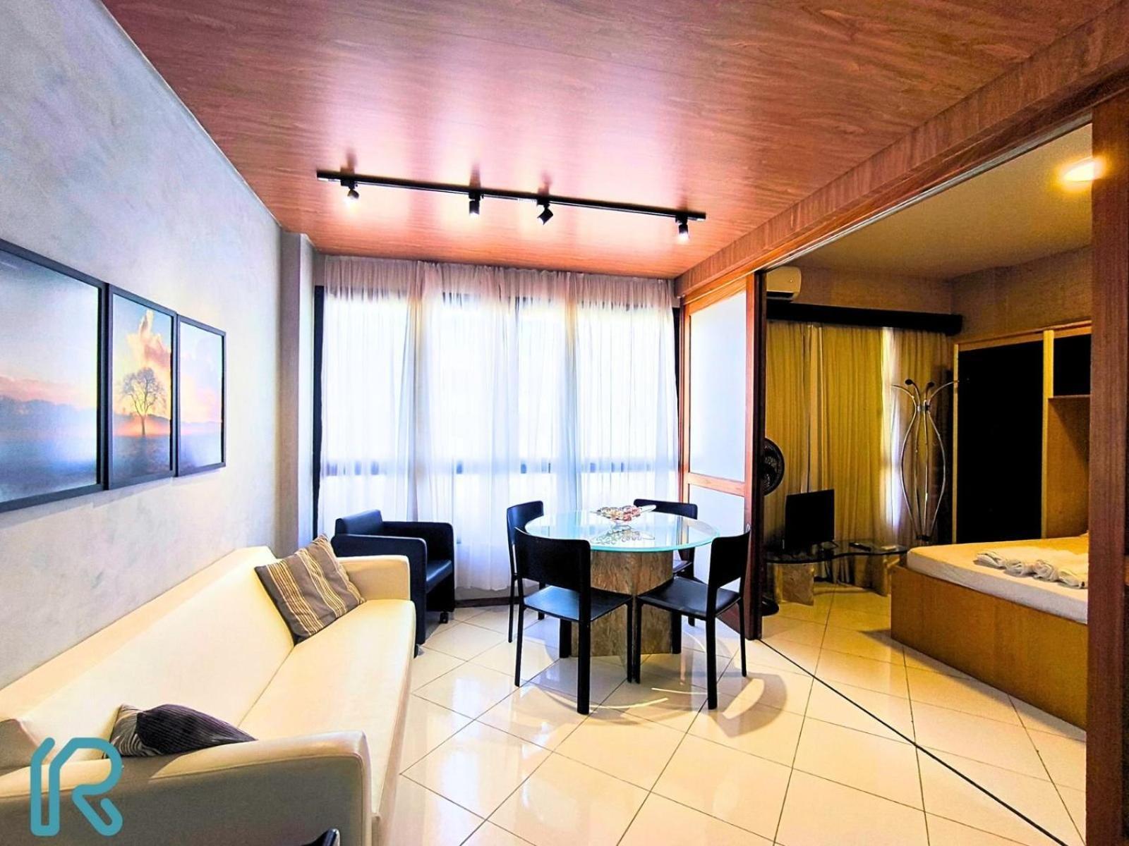 Flat Completo Com Cozinha No Da Pituba, Wifi, Ar, Netflix, Edf Frente Mar, Piscina Apartamento Salvador de Bahía